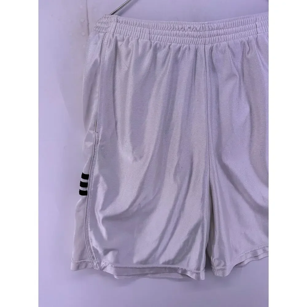 Vintage Adidas White and Black Shorts 2010 Tab Size XL